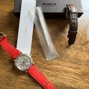 Shinola Runwell watch bundle